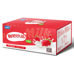 山花酸奶饮品（草莓味）（250ml*16）