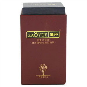 藻悦食用植物油凝胶糖果（雨生红球藻）