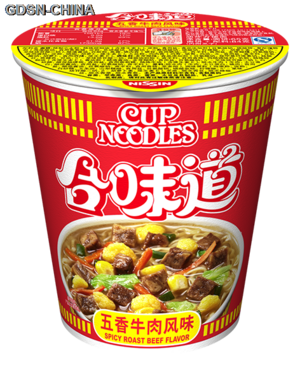 合味道五香牛肉风味方便面