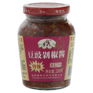 香老太特辣豆豉剁椒酱