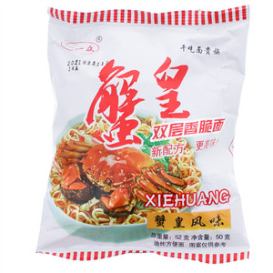 心一众蟹皇风味油炸方便面