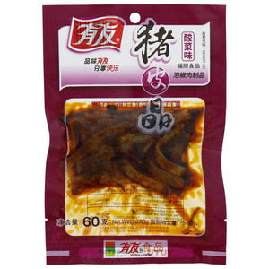有友酸菜味猪皮晶