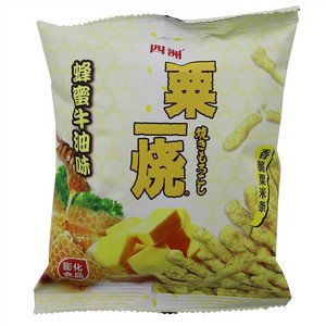 四洲蜂蜜牛油味栗一烧（香脆栗米条）