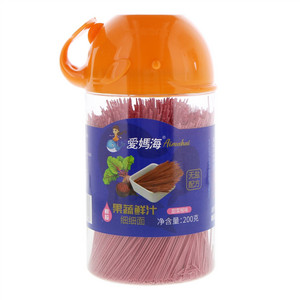 爱妈海甜菜根味果蔬鲜汁细细面