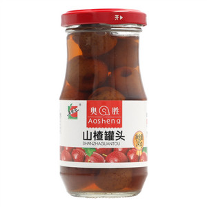 果状元奥胜山楂罐头（混合型）