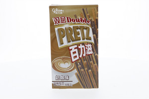 格力高双层百力滋奶咖味装饰饼干50g