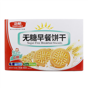 正航无糖早餐饼干
