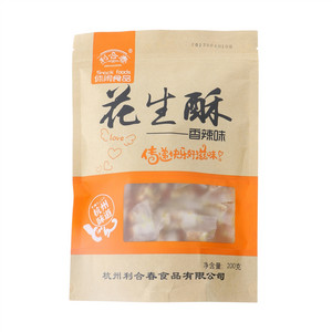 利合春花生酥（香辣味）200克
