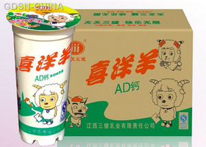 180ml聪明星果奶味饮品