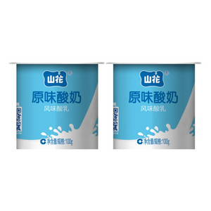 山花原味酸奶
