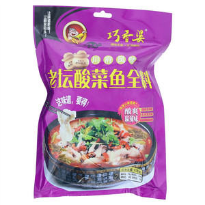 巧香婆酸爽麻辣味老坛酸菜鱼全料