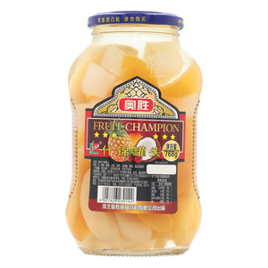 果状元奥胜糖水什锦罐头