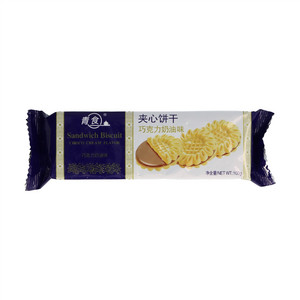 青食巧克力奶油味夹心饼干