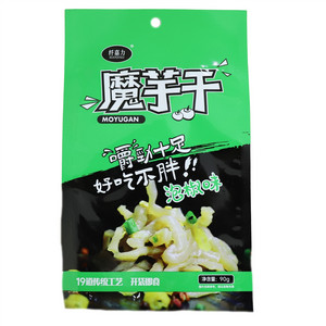 纤嘉力泡椒味魔芋干