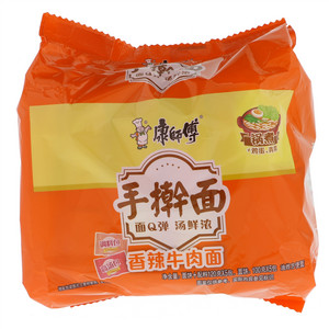 康师傅香辣牛肉手擀面