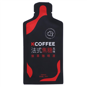 K COFFEE法式焦糖风味鲜萃咖啡液