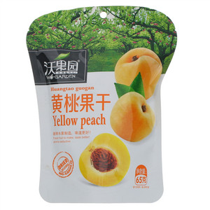 沃果园黄桃果干