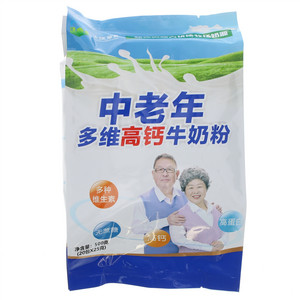 天献蒙乳中老年多维高钙牛奶粉