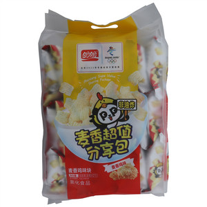 盼盼麦香鸡味块（膨化食品）