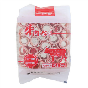 巧林牧场300g牛肉卷（袋）