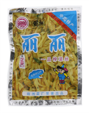 姚洲丽丽一品榨菜丝135克