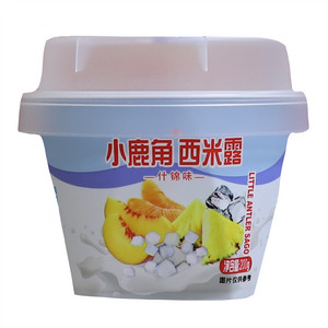 小鹿角什锦味酸奶西米露