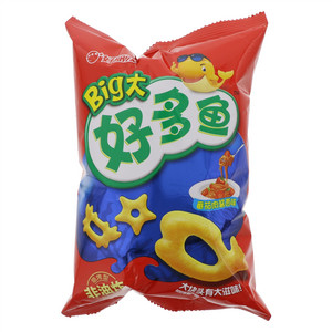 好丽友好多鱼番茄肉酱面味焙烤型马铃薯膨化食品