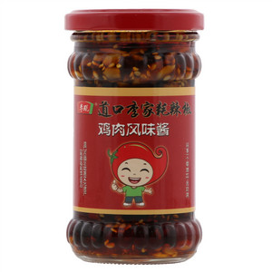 李琨道口李家耗辣椒鸡肉风味酱