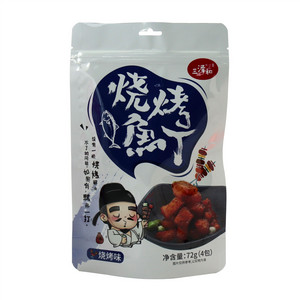 三泽和逗比吃货烧烤味鱼丁72克