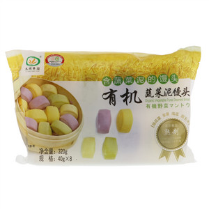 九洲丰园有机蔬菜泥馒头