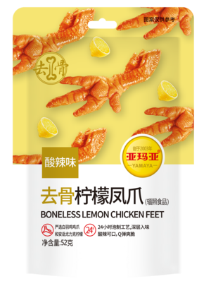 52g去骨柠檬凤爪酸辣味