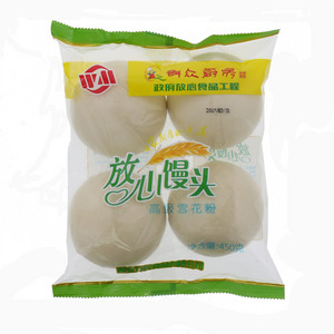 群众厨房放心馒头高级雪花粉450克