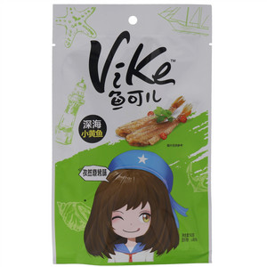 乐惠vike鱼可儿孜然烧烤味小黄鱼