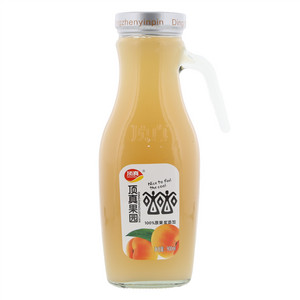 顶真桃汁饮品