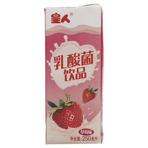 皇人草莓味乳酸菌饮品（杀菌型）