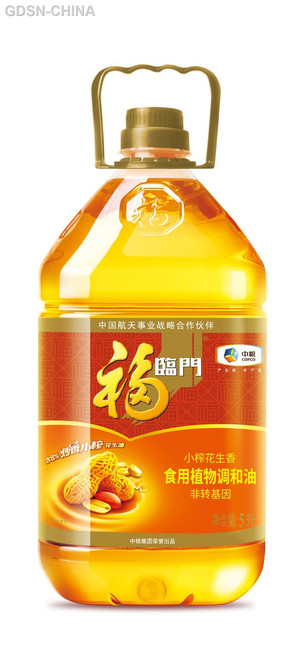 福临门非转基因小榨花生香食用调和油