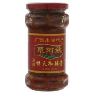 覃阿姨原味指天椒辣酱