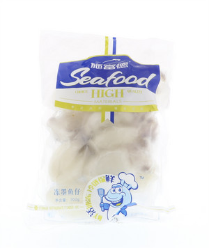 施富德冻墨鱼仔300g