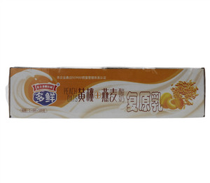 东方多鲜庄园多鲜黄桃＋燕麦酸奶复原乳1×8杯×100克