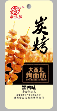 香生坊黑鸭味大西北烤面筋