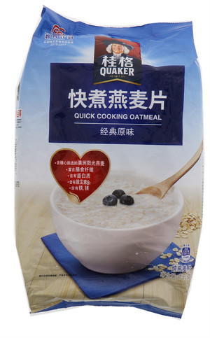 桂格快煮燕麦片经典原味1000克
