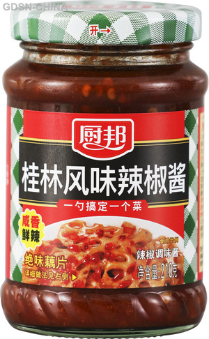 厨邦桂林辣椒酱（辣椒调味酱）