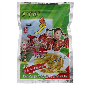 乡下妹精制榨菜丝55g