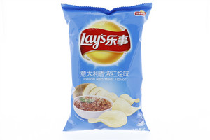 乐事意大利香浓红烩味45克