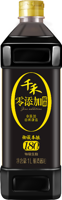 千禾御藏本酿180天酱油（原名：千禾零添加酱油180天）