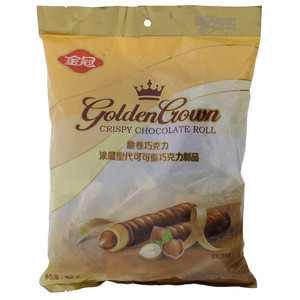 金冠脆卷巧克力