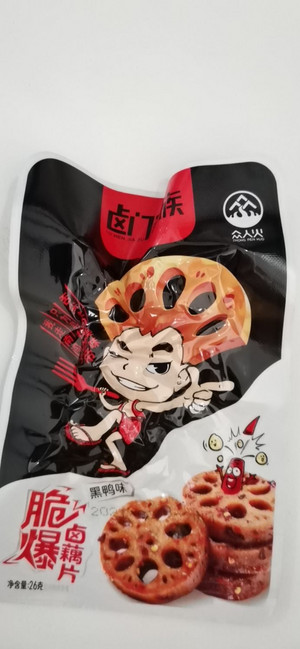 卤门家族脆爆卤藕片