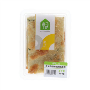 盒马工坊葱油千层饼