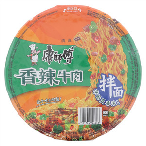 康师傅香辣牛肉拌面