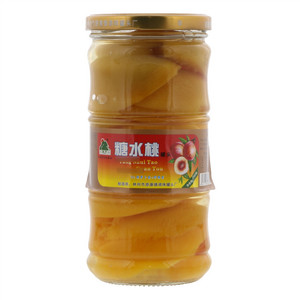 渠源糖水桃罐头